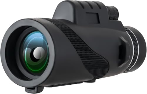Monocular-Telescope High Powered for Smartphone for Adults for Stargazing Hunting and Travel Camping Hiking