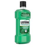 Listerine Freshburst Antiseptic Mouthwash for Bad Breath, Kills 99% of Germs That Cause Bad Breath & Fight Plaque & Gingivitis, ADA Accepted Mouthwash, Spearmint, 1 L, Pack of 2