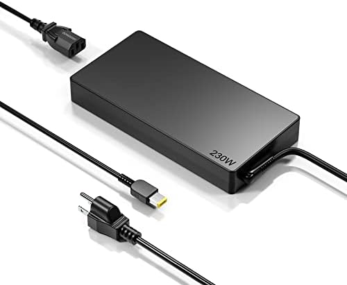 230W AC Charger for Lenovo Legion 5 7 5P C7 S7 Y540 Y545 Y740 Y730 Y900 Y910 Y920 Y7000 4X20E75111 GX20L29347 ADL230NDC3A ADL230NLC3A ADL230SDC3A