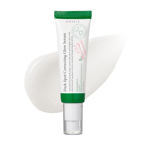 AXIS-Y Dark Spot Correcting Glow Serum - 5% Niacinamide Remedy for Dark Spots, Blemish & Freckle Remover - Vegan Korean Skin Care Niacinamide Serum for All Skin Types - 1.69 fl. oz.