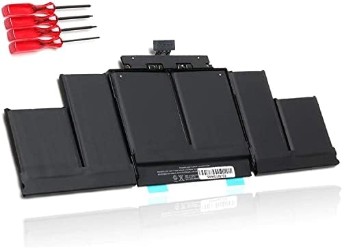 A1494 Laptop Battery for MacBook Pro 15 inch Retina A1398 Late 2013 Mid 2014 Early 2015 Version, ME293 ME294 MGXA2 MGXC2 MJLQ2 MJLT2 MJLU2