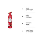 Febreze Air Mist Air Freshener Spray, Winter Collection Limited Edition, Spiced Apple Scent, 10.1 oz. (Pack of 3)