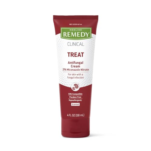 Medline Remedy Clinical Antifungal Cream, 4 FL OZ, 1 EA