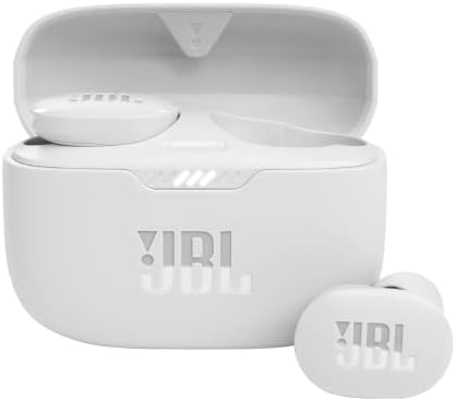 JBL Tune 130NC TWS True Wireless In-Ear Noise Cancelling Headphones - White, Small