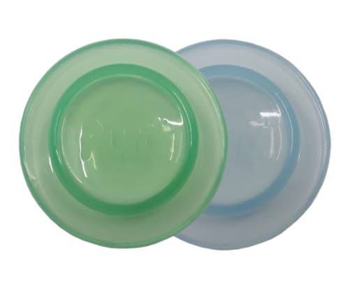 Pura Kiki Bottle Silicone Sealing Disks | Plastic-Free, Medical Grade, Unbreakable, Airtight | Baby Formula Milk, Food Storage, Breastmilk Storage for Travel - Moss & Mint
