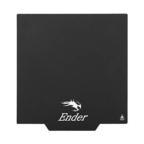 Creality Original Ultra Removable Magnetic 3D Printer Build Surface Heated Bed Cover for Ender 3/Ender 3 Pro/Ender 3 V2/Ender 3 V2 Neo/Ender 3 Neo/Ender 3 S1/3 S1 Pro/Ender 5 Pro 235X235mm