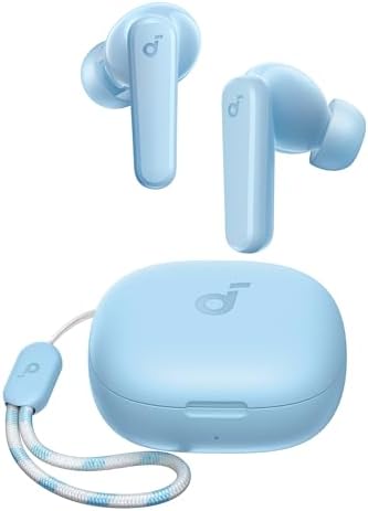 Soundcore by Anker P20i True Wireless Earbuds, 10mm Drivers with Big Bass, Bluetooth 5.3, 30H Playtime, Water-Resistant, 2 Mics for AI Clear Calls, 22 Preset EQs, Customization via App (Renewed)