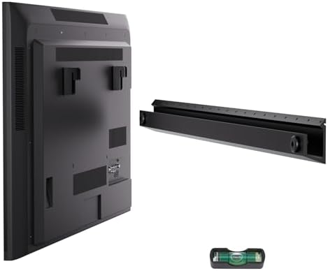 AENTGIU No Stud TV Wall Mount, Low Profile Drywall TV Mount for 22-55 inch TVs, Max Load 100 lb Studless Vs Hanger, No Drill, No Anchors, Easy Install with All Hardware Included