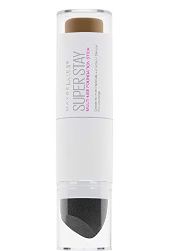 Maybelline New York Super Stay Foundation Stick for Normal To Oily Skin, Warm Coconut, 0.25 Ounce