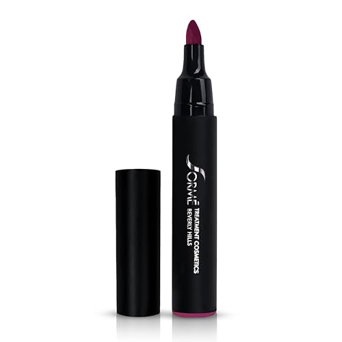 SORMÉ Smooch Proof Lip Stains with Matte Finish - Long lasting Lip Stain with A Felt-tip Nib Precision Lip Marker - Gluten Free, Vegetable Dye Based, Smear Proof, and Color Pop Lip Stain Marker - Vamp