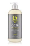 Design Essentials Moisturizing and Detangling Sulfate Free Shampoo, Almond and Avocado Collection, 32 Ounces