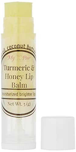 All natural Turmeric and Honey Lip Balm | Lip lightener| Smokers lips |Dark lips