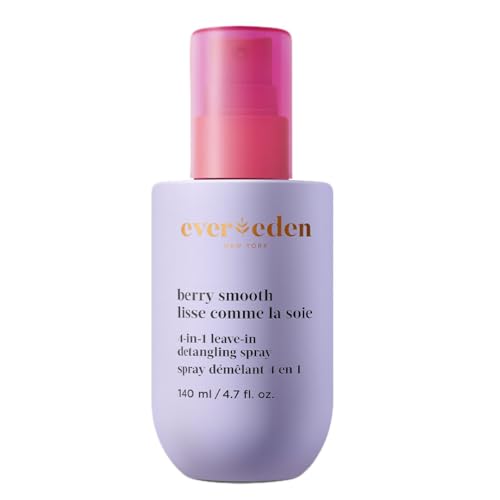 Evereden Kids Detangler Spray: 4-in-1 Leave-In Hair Spray | Detangle, Moisturize, Strengthen, & Protect | Easily Tackle Even the Toughest Knots | Clean & Vegan All types of Hair Product for Kids