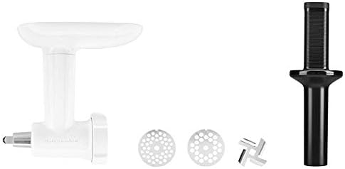 KitchenAid KSMFGA Food Grinder Attachment, One Size, White (Renewed)