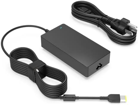 170W AC Charger Fit for Lenovo Thinkpad T15p T15g P15v P16v P15 P16 P17 Gen 1 2 3, P50 P51 P52 P53 P70 P71 P73, P1 Gen 1 2 3 4 5 6 Laptop Adapter Power Supply Cord