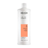 Nioxin System 4 Scalp + Hair Conditioner - Hair Thickening Conditioner for Damaged Hair with Progressed Thinning, 16.9 fl oz (Packaging May Vary)