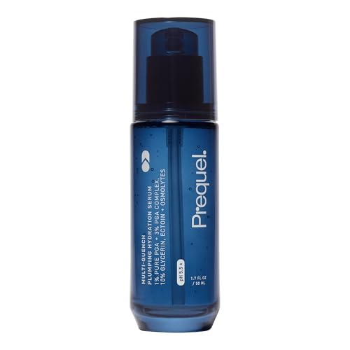 Prequel Skin - Multi-Quench Plumping Hydration Serum - Hydrating & Moisturizing Facial Serum - PGA, Glycerin, Osmolytes Blend for Face - 1.7 Fl Oz