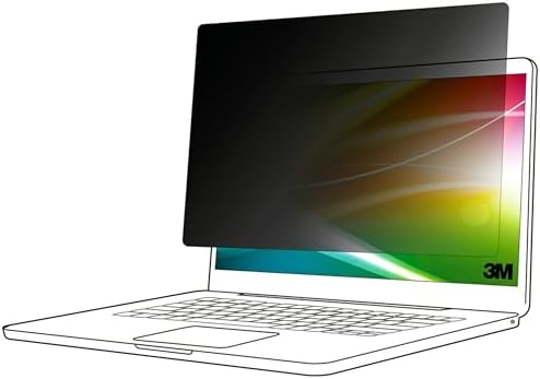 3M Bright Screen Privacy Filter for Dell Multi-line Laptops 15.6in, 16:10, BPNDE003