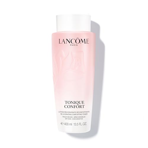 Lancôme Tonique Confort 24 Hr Hydrating Milky Toner- Face toner with Hyaluronic Acid, Acacia Honey, and Sweet Almond Oil for Visibly Softer, Smoother, Hydrated Skin