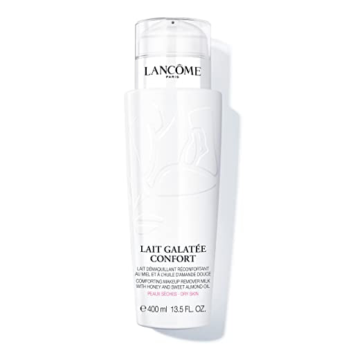 Lancôme Lait Galatėe Confort Makeup Remover & Face Cleanser - Melts Away Makeup & Conditions Skin - With Honey & Sweet Almond Oil - 13.5 Fl Oz