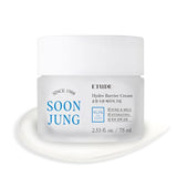 ETUDE HOUSE Soonjung Hydro Barrier Cream 75ml (New Version) | Moisturizing and Soothing Cream | Non-Comedogenic, Hypoallergenic & Fragrance Free Moisturizer for Face