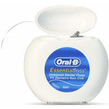 ORAL-B Essential Dental Floss Unwaxed 50m Multibuy (3)