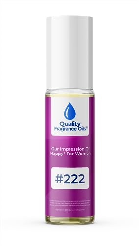 Quality Fragrance Oils' Impression #222, Inspired by Happy for Women (10ml Roll On)