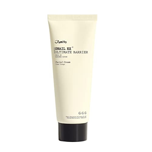 JUMISO Snail EX Ultimate Barrier Facial Cream 3.37 oz / 100 ml, Face Moisturizer with Snail mucin Extract, Korean Skincare, Skin Nourishing