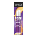 John Frieda Anti Frizz, Frizz Ease Extra Strength Hair Serum with Argan Oil, Anti-Humidity Spray for Hair, Nourishing Treatment for Thick, Coarse Hair, 1.69 Oz