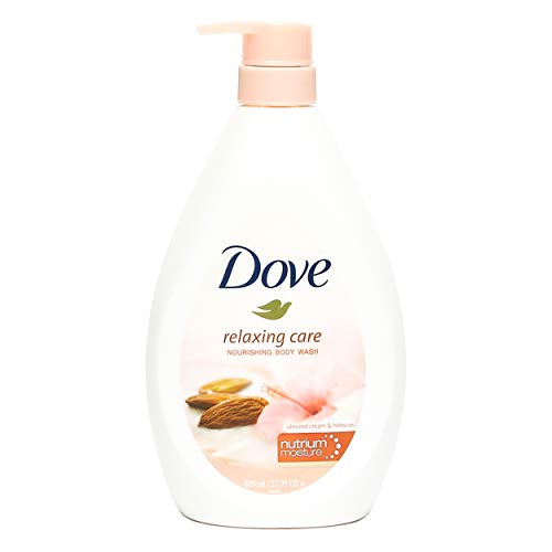 Dove Body Wash With Pump 27.05oz (800ML) (Almond & Hibiscus)