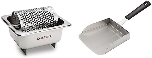 Cuisinart CBW-201 Butter Wheel Stainless Steel & CSGS-001 Griddle Food Mover, Stainless Steel