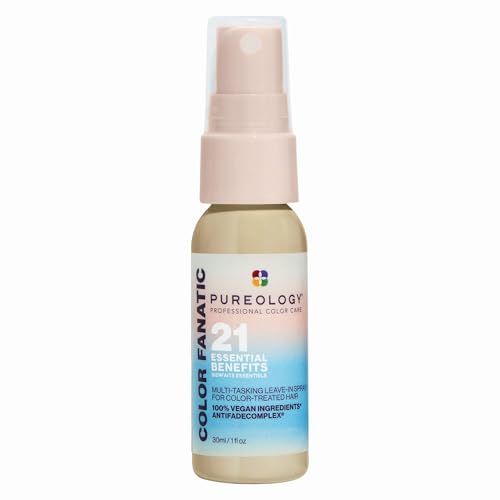 Pureology Color Fanatic Leave-in Conditioner | Hair Treatment and Detangler Spray | Smooths Frizz and Protects Hair Color From Fading | Heat Protectant | Vegan