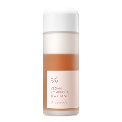 Dr.Ceuracle by leegeehaam Vegan Kombucha Cream Essence (150 ml / 5.07 fl. oz.) - All-in-One Hydrating Serum formulated Kombucha Tea Extract, Paraben Free, Cruelty-Free Korean Skincare