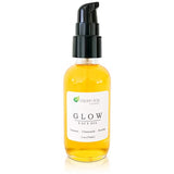 Glow - Turmeric & Rosehip Face Oil, Natural & Organic Face Moisturizer with Turmeric and Chamomile - Facial Serum - 2 oz