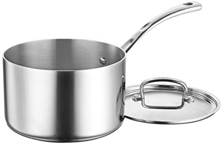 Cuisinart French Classic Tri-Ply Stainless 4-Quart Saucepot with Cover
