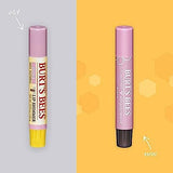 Burt's Bees Shimmer Lip Tint Set, Mothers Day Gifts for Mom Tinted Lip Balm Stick, Moisturizing for All Day Hydration with Natural Origin Glowy Pigmented Finish & Buildable Color, Guava (4-Pack)