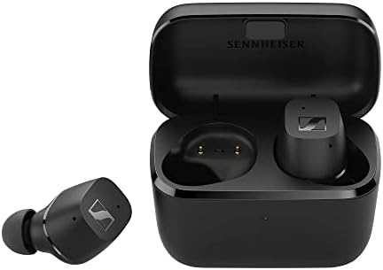 Sennheiser Consumer Audio CX True Wireless Earbuds - Bluetooth In-Ear Headphones with Passive Noise Cancellation, Customizable Touch Controls, Bass Boost, IPX4 and 27-hour Battery Life, Black