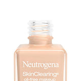 NEUTROGENA Skin Clearing Oil Free Makeup Blemish Treatment NUDE 40 (Pack of 2)