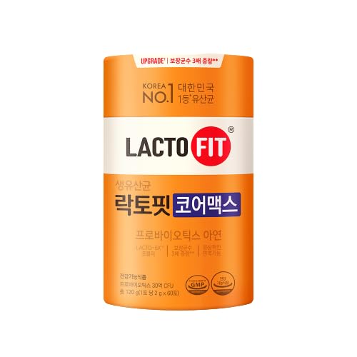 [CKD] 2023 New 3Billion CFU Lacto-Fit Probiotics Core Max 2g X 60 Stick Packets