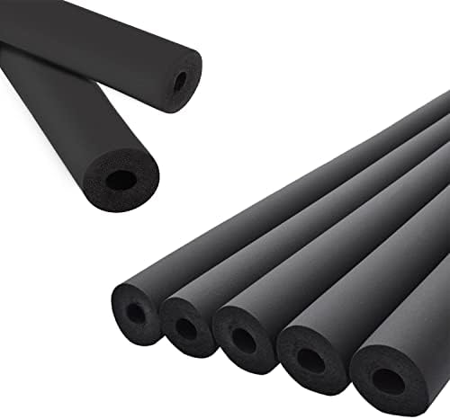 Pipe Insulation Foam Tube - 3/8" Foam Tubing for AC Unit, Guitar Stands, Exercise Machine Handle and Roof Rack
