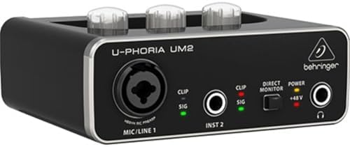 Behringer U-Phoria UM2 USB Audio Interface