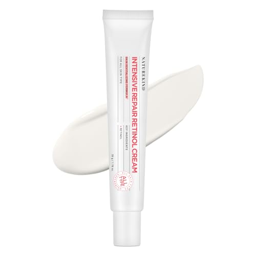 Repair Retinol Cream, Liposomal Retinol 0.1%, Bakuchiol, Retinal, niacinamide, Anti Aging for Face, Eye, Fine Lines & Wrinkles Treatment, Pure Vitamin A, Korean Skincare, 50g, 1.76 oz.
