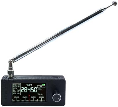 AM FM Radio with Best Reception, Portable AM FM Transistor Radio, Battery Operated Radios, Pocket Radios with Recorder for Yard Work, Walking, Camping, Jogging, Fishing (Black-Pull Rod)