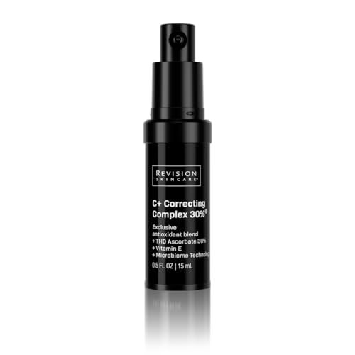 Revision Skincare C+ Correcting Complex 30%, Potent Vitamin C Serum, Anti Aging and Brightening Benefits, 0.5 Fluid Ounce