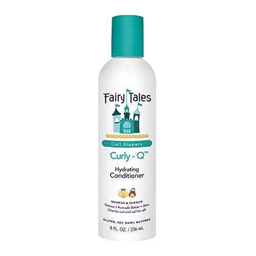 Fairy Tales Kids Moisturizing Conditioner for Curly and Multi-Cultural Hair - Paraben, Sulfate, Gluten and Nut Free - 8 oz