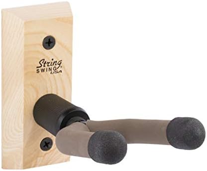 Banjo Hanger Wooden Wall Holder Ash Hardwood String Swing CC01B-A