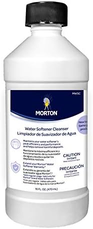Morton MWSC Universal Water Softener Cleanser, Off-White, 16 Fl Oz