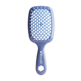 FHI HEAT UNbrush Wet & Dry Vented Detangling Hair Brush, Iris Dark Blue