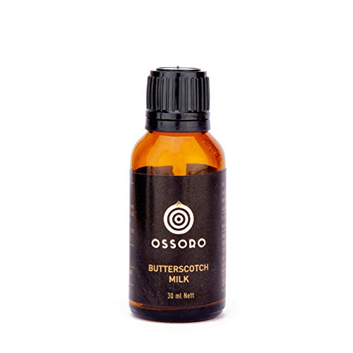 Ossoro Butterscotch Milk Flavor 1 Fl Oz Pure Flavor and Essence For Baking Cooking Ice creams with No Added Sugar, Gluten-Free Flavors Used For Candy Making, Cakes, Drinks