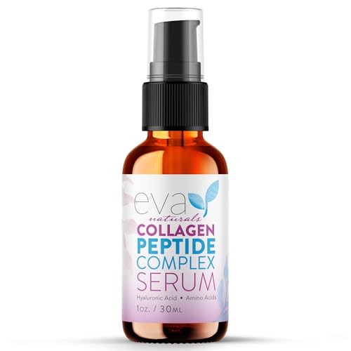 Collagen Peptide Serum - Anti Aging Collagen Serum for Face, Skin Brightening, Reduces Fine Lines & Wrinkles (1 oz)